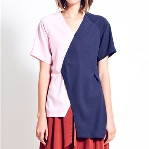 In Good Company Modern Color Block top